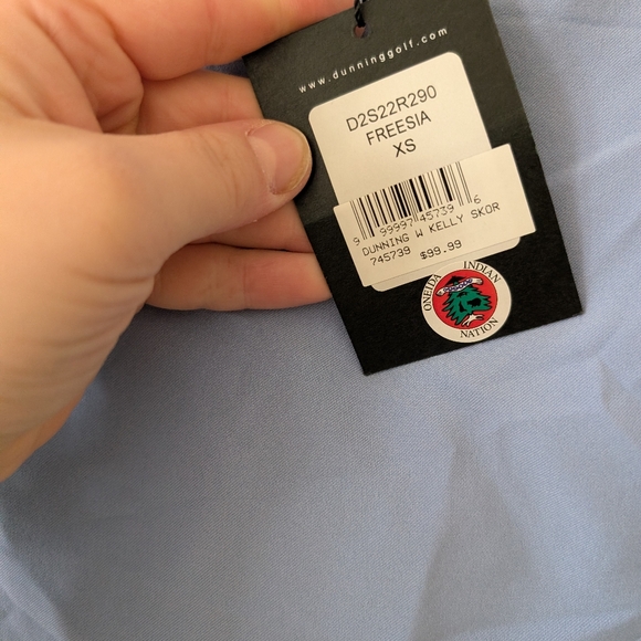 Dunning Golf Kelly Freesia Blue Golf Tennis Pickleball Skort Size XS - Picture 3 of 10